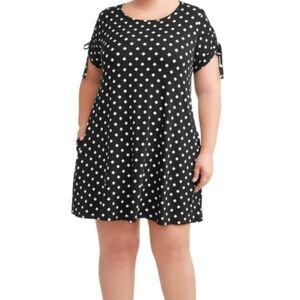 Terra & Sky Short Sleeve Knit Dress